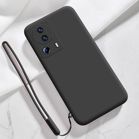 Funda Silicona Ultrafina Goma 360 Grados Carcasa YK5 para Xiaomi Mi 13 Lite 5G Negro