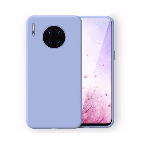 Funda Silicona Ultrafina Goma 360 Grados Carcasa Z04 para Huawei Mate 30 Azul Cielo