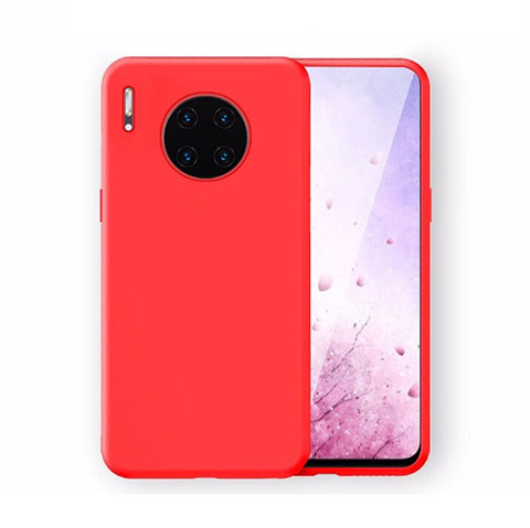 Funda Silicona Ultrafina Goma 360 Grados Carcasa Z04 para Huawei Mate 30E Pro 5G Rojo