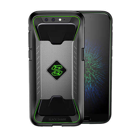 Funda Silicona Ultrafina Goma 360 Grados para Xiaomi Black Shark Negro