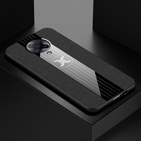 Funda Silicona Ultrafina Goma Carcasa C01 para Xiaomi Redmi K30 Pro 5G Negro