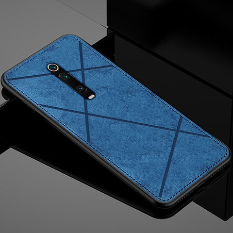 Funda Silicona Ultrafina Goma Carcasa C03 para Xiaomi Mi 9T Azul