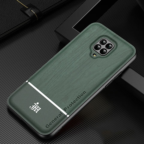 Funda Silicona Ultrafina Goma Carcasa JM1 para Xiaomi Redmi Note 9 Pro Verde