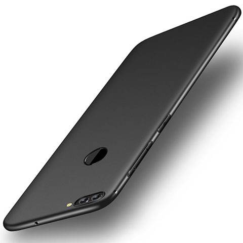 Funda Silicona Ultrafina Goma Carcasa S01 para Huawei Enjoy 7S Negro
