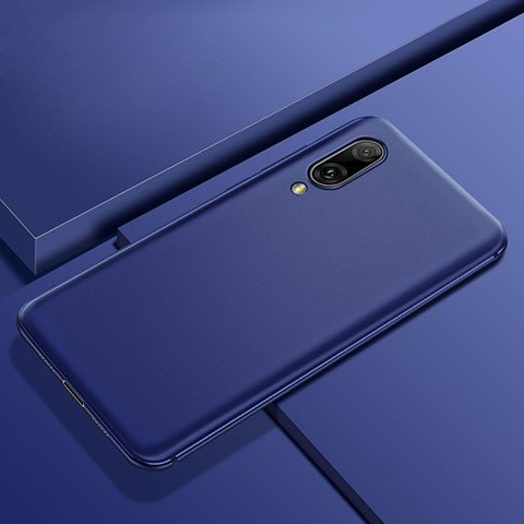 Funda Silicona Ultrafina Goma Carcasa S01 para Huawei Enjoy 9 Azul