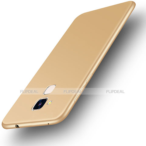 Funda Silicona Ultrafina Goma Carcasa S01 para Huawei GR5 Mini Oro