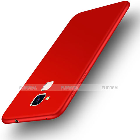 Funda Silicona Ultrafina Goma Carcasa S01 para Huawei GR5 Mini Rojo