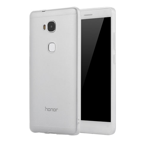 Funda Silicona Ultrafina Goma Carcasa S01 para Huawei Honor 5X Claro