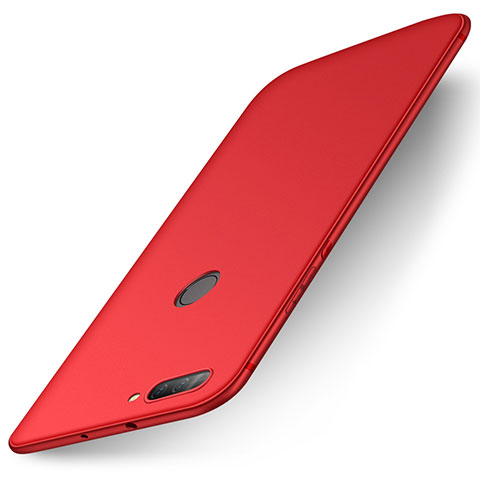 Funda Silicona Ultrafina Goma Carcasa S01 para Huawei Honor 8 Pro Rojo