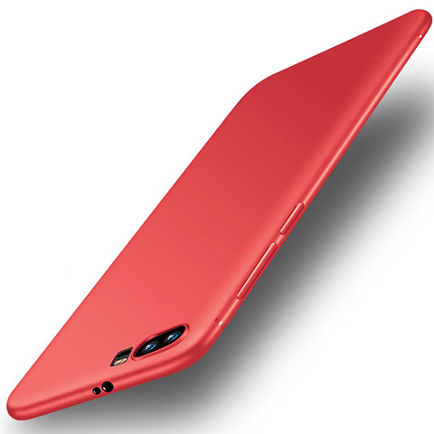 Funda Silicona Ultrafina Goma Carcasa S01 para Huawei Honor 9 Rojo