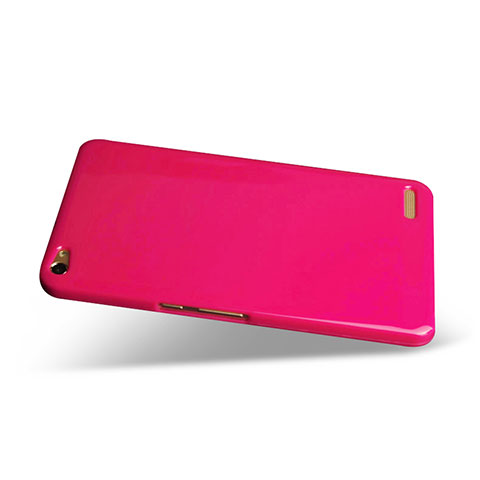 Funda Silicona Ultrafina Goma Carcasa S01 para Huawei MediaPad X2 Rosa Roja