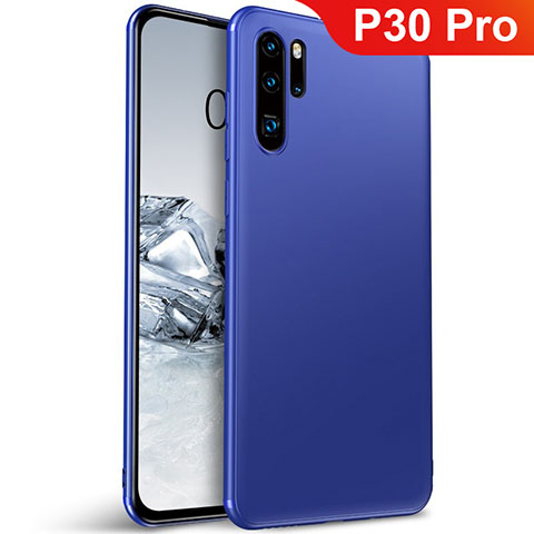 Funda Silicona Ultrafina Goma Carcasa S01 para Huawei P30 Pro Azul