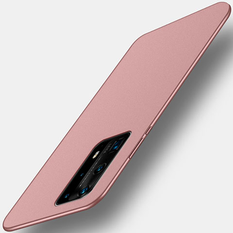 Funda Silicona Ultrafina Goma Carcasa S01 para Huawei P40 Pro+ Plus Oro Rosa