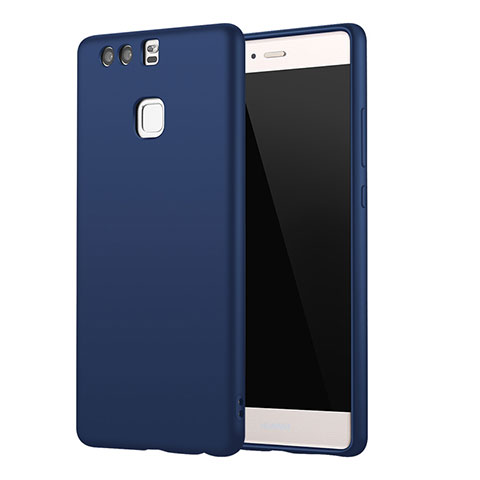 Funda Silicona Ultrafina Goma Carcasa S01 para Huawei P9 Plus Azul
