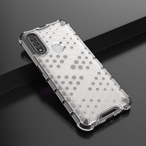 Funda Silicona Ultrafina Goma Carcasa S01 para Oppo A8 Blanco