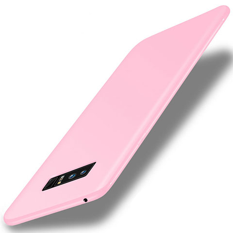 Funda Silicona Ultrafina Goma Carcasa S01 para Samsung Galaxy Note 8 Rosa