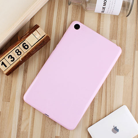 Funda Silicona Ultrafina Goma Carcasa S01 para Xiaomi Mi Pad 4 Rosa