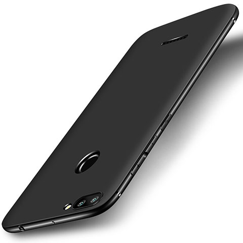 Funda Silicona Ultrafina Goma Carcasa S01 para Xiaomi Redmi 6 Negro