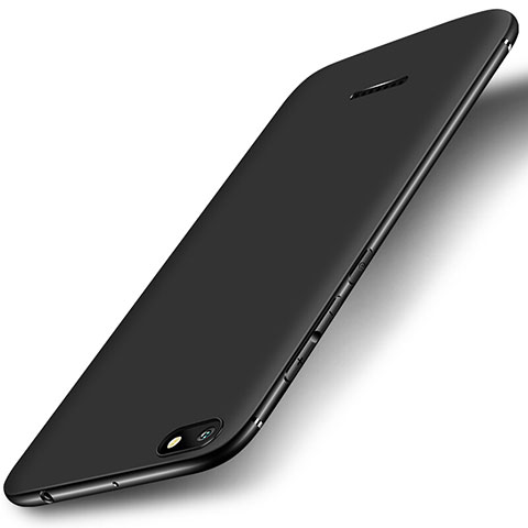 Funda Silicona Ultrafina Goma Carcasa S01 para Xiaomi Redmi 6A Negro