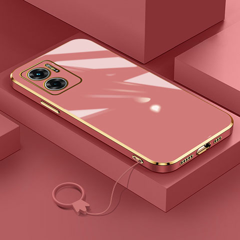 Funda Silicona Ultrafina Goma Carcasa S01 para Xiaomi Redmi Note 11E 5G Rojo