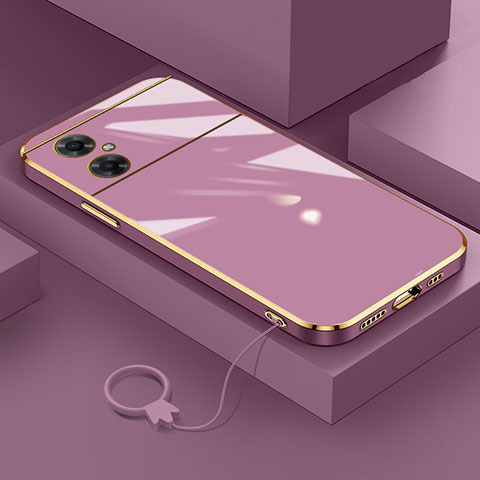 Funda Silicona Ultrafina Goma Carcasa S01 para Xiaomi Redmi Note 11R 5G Morado