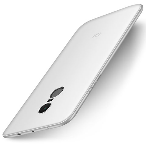 Funda Silicona Ultrafina Goma Carcasa S01 para Xiaomi Redmi Note 4 Blanco