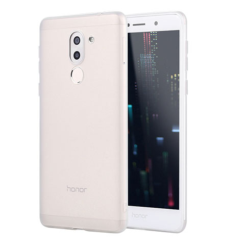 Funda Silicona Ultrafina Goma Carcasa S02 para Huawei Honor 6X Blanco