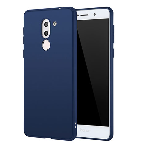 Funda Silicona Ultrafina Goma Carcasa S02 para Huawei Honor 6X Pro Azul