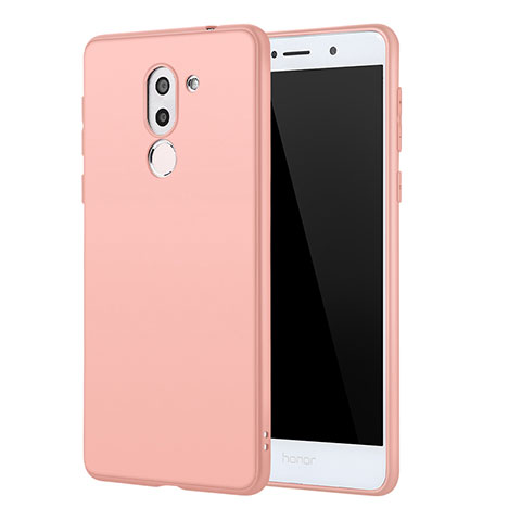 Funda Silicona Ultrafina Goma Carcasa S02 para Huawei Honor 6X Pro Rosa