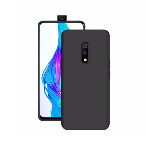 Funda Silicona Ultrafina Goma Carcasa S02 para Oppo K3 Negro