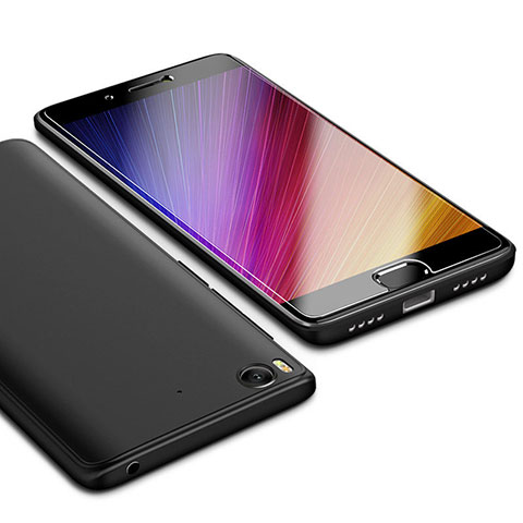 Funda Silicona Ultrafina Goma Carcasa S02 para Xiaomi Mi 5S 4G Negro