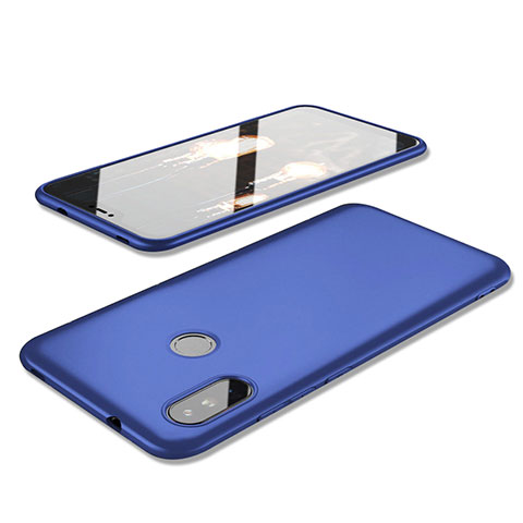 Funda Silicona Ultrafina Goma Carcasa S02 para Xiaomi Redmi 6 Pro Azul