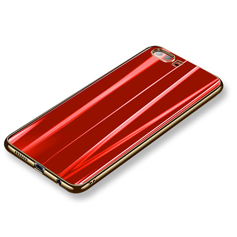 Funda Silicona Ultrafina Goma Carcasa S11 para Huawei Honor 9 Rojo