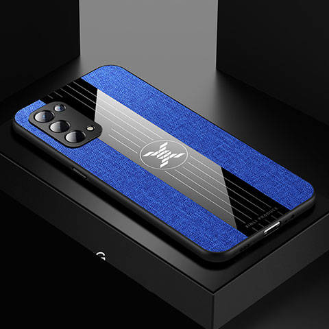 Funda Silicona Ultrafina Goma Carcasa X01L para OnePlus Nord N200 5G Azul