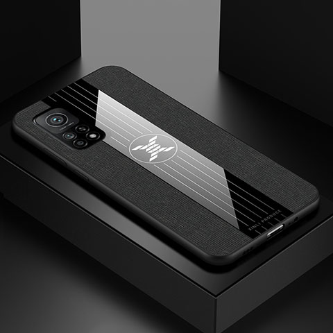 Funda Silicona Ultrafina Goma Carcasa X01L para Xiaomi Mi 10T Pro 5G Negro