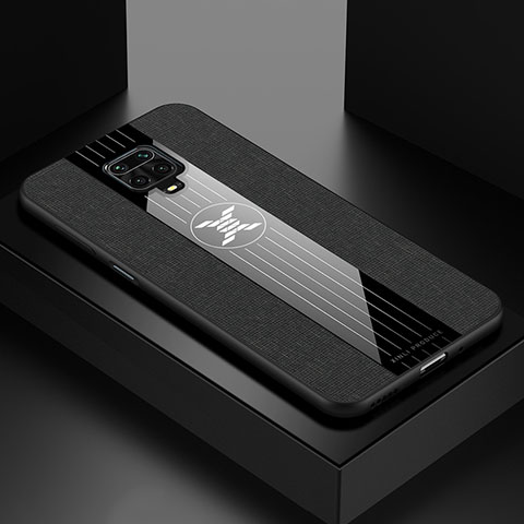 Funda Silicona Ultrafina Goma Carcasa X01L para Xiaomi Redmi Note 9 Pro Negro