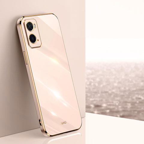 Funda Silicona Ultrafina Goma Carcasa XL1 para Oppo A76 Oro