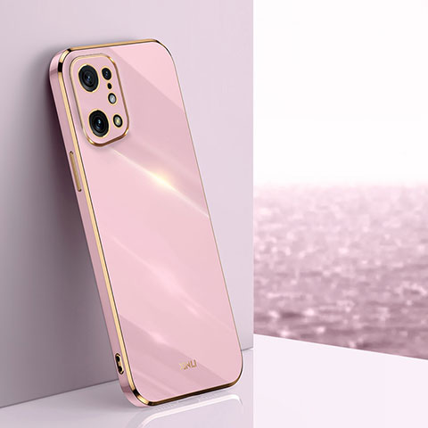 Funda Silicona Ultrafina Goma Carcasa XL1 para Oppo Find X5 5G Rosa