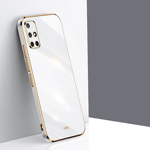 Funda Silicona Ultrafina Goma Carcasa XL1 para Samsung Galaxy A51 5G Blanco