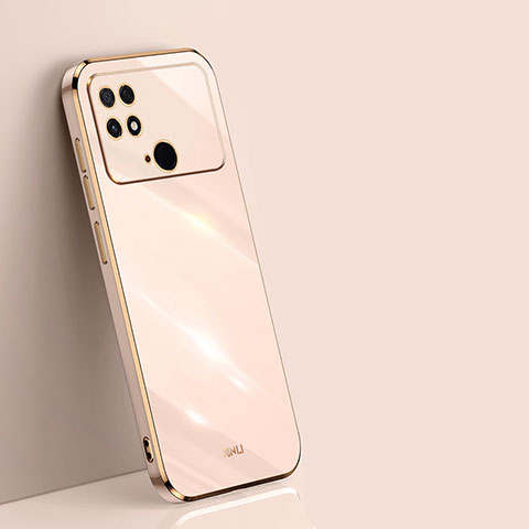 Funda Silicona Ultrafina Goma Carcasa XL1 para Xiaomi Poco C40 Oro