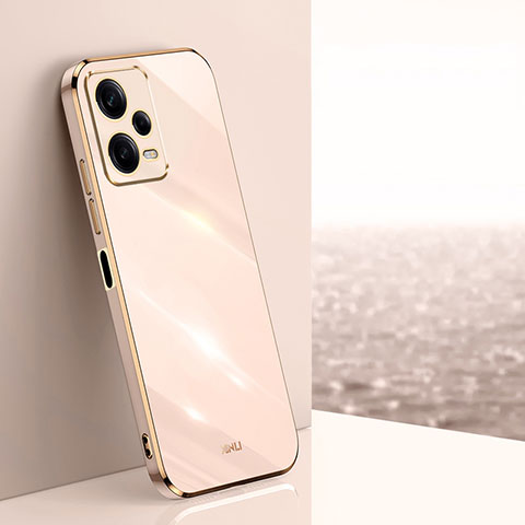 Funda Silicona Ultrafina Goma Carcasa XL1 para Xiaomi Redmi Note 12 Pro+ Plus 5G Oro