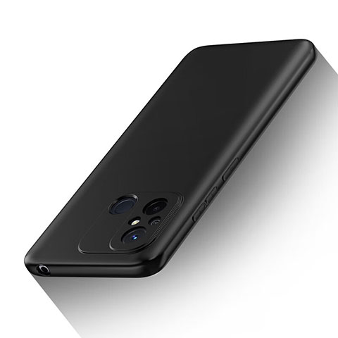 Funda Silicona Ultrafina Goma H02 para Xiaomi Poco C55 Negro