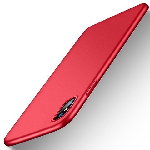 Funda Silicona Ultrafina Goma para Apple iPhone Xs Max Rojo