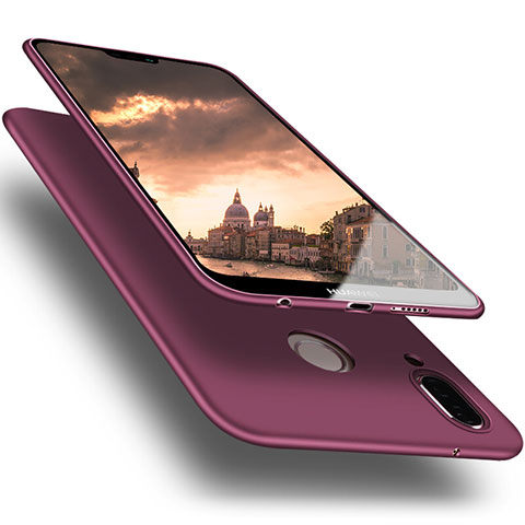 Funda Silicona Ultrafina Goma para Huawei Nova 3e Morado