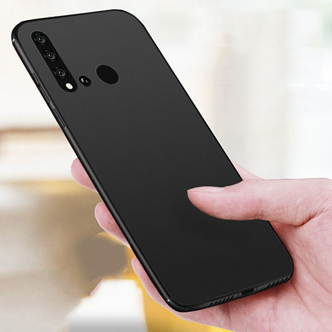 Funda Silicona Ultrafina Goma para Huawei Nova 5i Negro