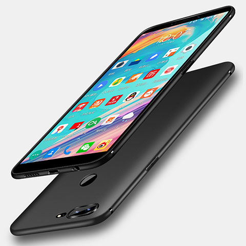 Funda Silicona Ultrafina Goma para OnePlus 5T A5010 Negro