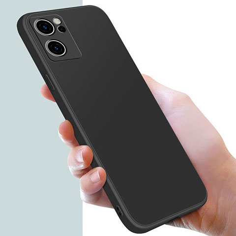 Funda Silicona Ultrafina Goma para Oppo Reno7 5G Negro