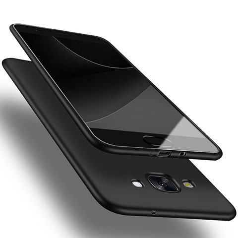 Funda Silicona Ultrafina Goma para Samsung Galaxy A3 Duos SM-A300F Negro