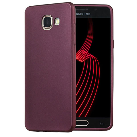 Funda Silicona Ultrafina Goma para Samsung Galaxy A5 (2016) SM-A510F Morado