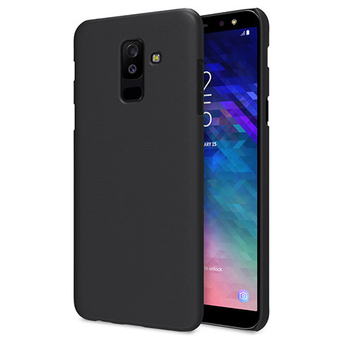 Funda Silicona Ultrafina Goma para Samsung Galaxy A6 Plus (2018) Negro